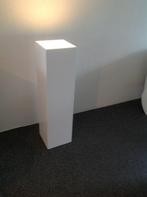 WITTE ZUIL SOKKEL PILAAR KOLOM MET VERLICHTING 100X30X30CM, Huis en Inrichting, Woonaccessoires | Zuilen en Pilaren, Ophalen of Verzenden