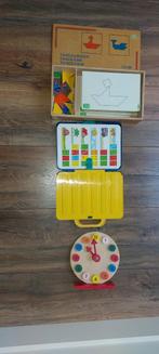Educatief Speelgoed Set - Tangram, Spelletjes, Klok, Ophalen of Verzenden, Gebruikt, Puzzelen