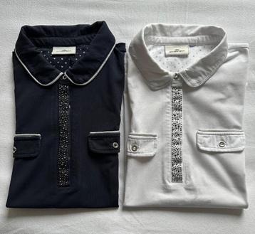2 HV Polo / HV Society polo's maat 36 beschikbaar voor biedingen