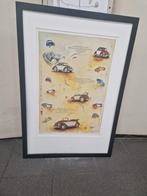 Dieter Potrugall beetle rally, Ophalen of Verzenden, 75 cm of meer, 50 tot 75 cm, Print