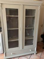 antieke kast maat 292/142/35 cm vitrinekast, Huis en Inrichting, Kasten | Vitrinekasten, 100 tot 150 cm, Ophalen of Verzenden