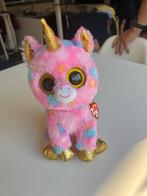 Ty Beanie Boo Unicorn Knuffel, Ophalen of Verzenden, Zo goed als nieuw, Overige typen