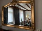 Goudkleurige Spiegel met Ornamenten, Ophalen, Rechthoekig, 100 tot 150 cm