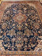 Vintage handgeknoopt oosters tapijt sarough 363x246, 200 cm of meer, 200 cm of meer, Overige kleuren, Gebruikt