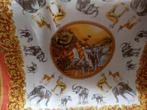 Vintage zijde sjaal Art of Silk Tie Rack, Ophalen, Zo goed als nieuw, Sjaal