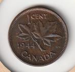 Canada, 1 cent 1944, Ophalen of Verzenden, Losse munt, Noord-Amerika