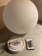 Bollamp multicolour mat oplaadbaar draadloos: huis of tuin, Ophalen, Zo goed als nieuw, Overige fittingen, Led-lamp