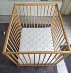 Box inclusief matras, Kinderen en Baby's, Boxen, Ophalen, Gebruikt, Vierkant, In hoogte verstelbaar