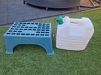 Caravan Krukje & Jerrycan met Steekdop, Caravans en Kamperen, Kampeeraccessoires, Ophalen of Verzenden, Gebruikt
