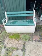 Handig fijn zittend tuinbankje met opbergruimte, Tuin en Terras, Ophalen, Kunststof