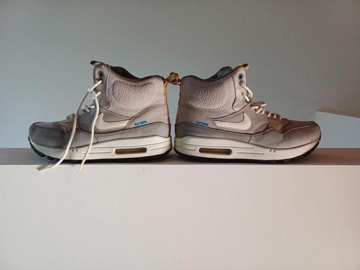 Nike Air MAX 1 Mid sneakerboot mt 40, Kleding | Dames, Schoenen, Zo goed als nieuw, Sneakers of Gympen, Roze, Ophalen of Verzenden