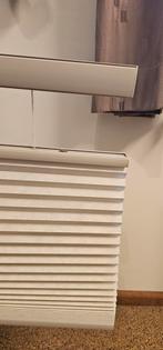 Veneta top down bottom up plisse gordijn  2x 72x125cm, Huis en Inrichting, Ophalen, Crème, 100 tot 150 cm, 50 tot 100 cm