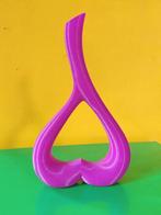 Uniek 3D-geprint vaasje in een opvallende fuchsia kleur, Ophalen of Verzenden, Nieuw, Minder dan 50 cm