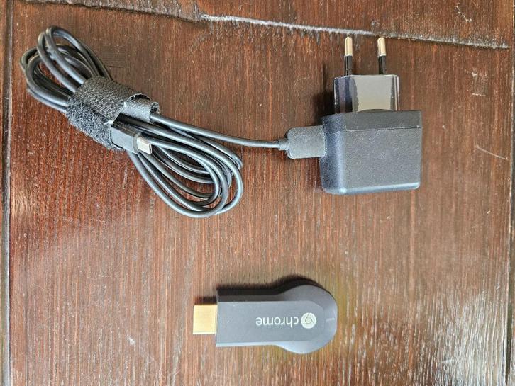 Google Chrome Cast, Audio, Tv en Foto, Mediaspelers, Gebruikt, Zonder harde schijf, HDMI, Ophalen