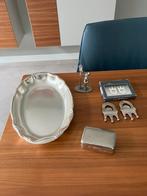Diverse serveerschaal, zeepdoosje, servethouders,, Ophalen of Verzenden, Huis en Inrichting