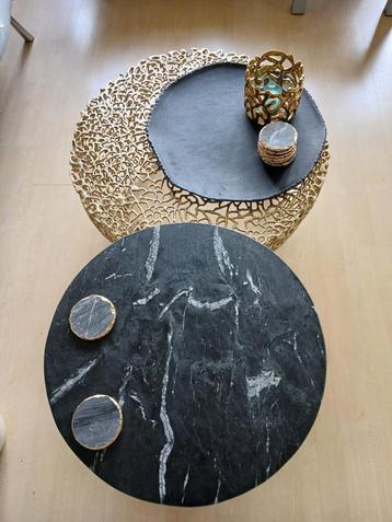 Salontafel goud beschikbaar voor biedingen