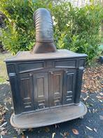 Houtkachel haard gietijzer, Ophalen, Gebruikt, Vrijstaande haard, Houthaard