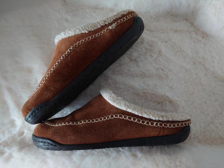 dames pantoffels Rohde maat 39, Kleding | Dames, Schoenen, Zo goed als nieuw, Pantoffels of Sloffen, Bruin, Ophalen of Verzenden