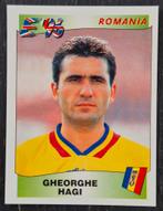 Panini sticker Gheorghe Hagi - Roemenië, EK 1996, Ophalen of Verzenden, Zo goed als nieuw, Buitenlandse clubs, Poster, Plaatje of Sticker