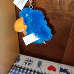 Blauwe Croky Chips sleutelhanger knuffeltje 9 cm groot, Ophalen of Verzenden, Zo goed als nieuw