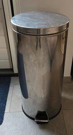 Brabantia RVS-Prullenbak (met uitneembare binnen-emmer), Huis en Inrichting, Woonaccessoires | Prullenbakken, Ophalen, Zo goed als nieuw