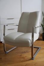 Xooon Design Fauteuil in kleur Creme, Ophalen, 75 tot 100 cm, Zo goed als nieuw, Modern