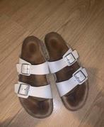 Birkenstock slippers  maat 46 ZGAN, Slippers, Wit, Ophalen of Verzenden, Zo goed als nieuw