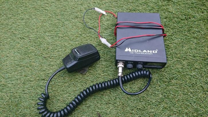 27mc bakkie Midland 38E, Telecommunicatie, Zenders en Ontvangers, Zo goed als nieuw, Zender en Ontvanger, Ophalen of Verzenden