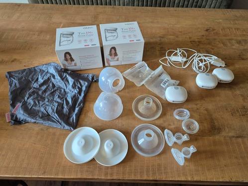 Youha borstkolf The Ins, handsfree, elektrisch, Kinderen en Baby's, Babyvoeding en Toebehoren, Zo goed als nieuw, Borstkolf, Ophalen of Verzenden