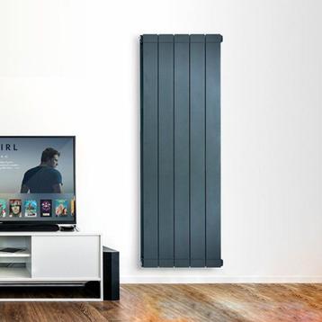designradiator verticaal aluminium 835-2440Watt Antraciet beschikbaar voor biedingen
