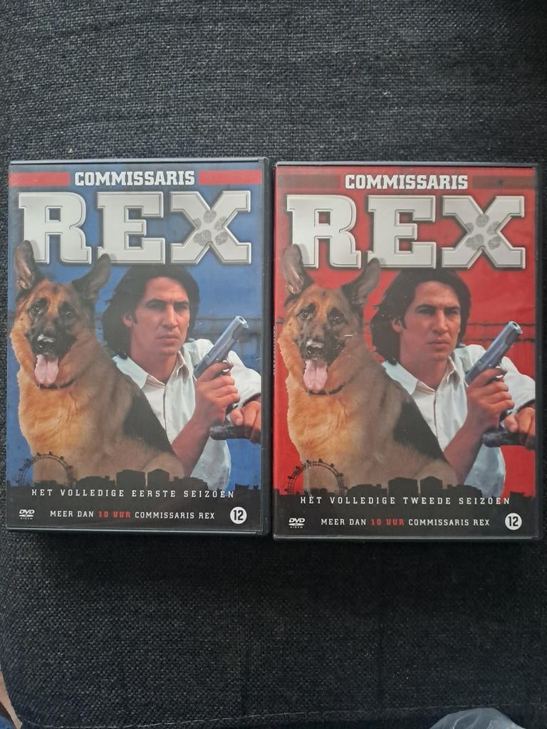 Commissaris Rex- seizoen 1&2 (dvd), Cd's en Dvd's, Dvd's | Tv en Series, Alle leeftijden, Ophalen of Verzenden, Zo goed als nieuw