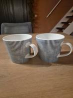Royal Doulton Pacific Dots Koffiemokken - 8 stuks, Ophalen, Nieuw, Overige stijlen, Kop(pen) en/of Schotel(s)