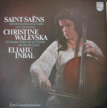Saint-Saens Christine Walevska Werke Cello Und Orchester beschikbaar voor biedingen