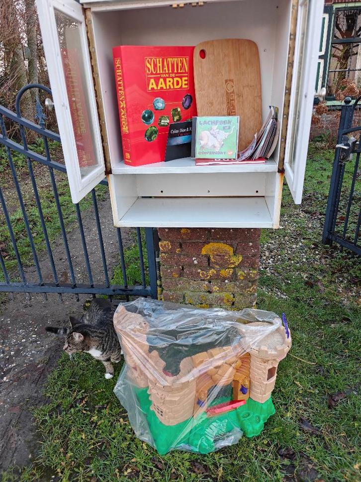 Weggeefkast: Geologie Kasteel Leeuw Snijplank Ansichtkaarten, Kinderen en Baby's, Speelgoed | Fisher-Price, Gebruikt, Speelset