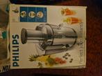 Philips juicer hr1858 als nieuw, Ophalen of Verzenden, Zo goed als nieuw, 3 snelheden of meer