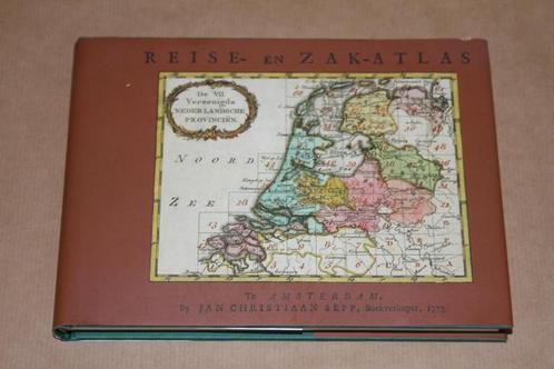 Reise- en Zak-atlas - Herdruk 1773, Boeken, Atlassen en Landkaarten, Zo goed als nieuw, Nederland, 1800 tot 2000, Ophalen of Verzenden