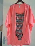 Badpak. Maat 46 met strand jasje, Ophalen of Verzenden, Zo goed als nieuw, Zwart, Lingerie of Zwemkleding