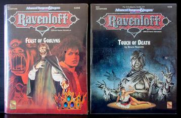 ADD2ndEd-Two Ravenloft Adventures RA1 & RA3 TSR 1990 Sealed beschikbaar voor biedingen