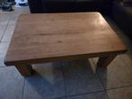 Gratis Eikenhouten salontafel, Ophalen, 50 tot 100 cm, Vierkant, 50 tot 100 cm