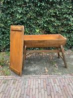Antieke houten trog op onderstel, Antiek en Kunst, Ophalen