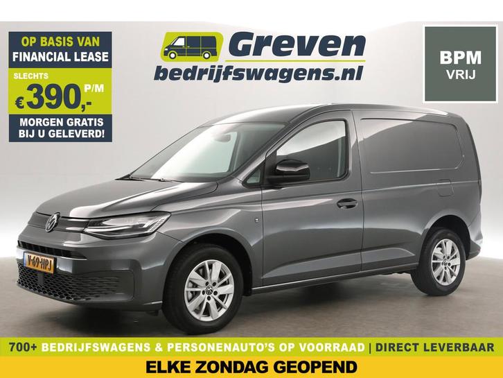 Volkswagen Caddy Cargo 2.0 TDI Style | 123PK | NIEUW | BPM V, Auto's, Bestelauto's, Bedrijf, Te koop, ABS, Achteruitrijcamera