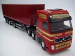 Tekno - Volvo FH + container '' Dubbeldam Strijen '' 1:50, Ophalen of Verzenden, Gebruikt, Bus of Vrachtwagen, Tekno