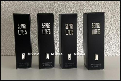 SergeLutens set 4 niche parfum samples proefjes testers, Sieraden, Tassen en Uiterlijk, Uiterlijk | Parfum, Nieuw, Verzenden