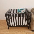 Zwarte box Fleur TWF, Kinderen en Baby's, Boxen, Ophalen, Gebruikt, Rechthoekig, In hoogte verstelbaar