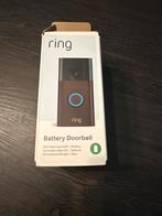 Ring Videodeurbel (Batterij) - Nieuw in Doos!, Doe-het-zelf en Verbouw, Alarmsystemen, Beweging, Nieuw, Ophalen of Verzenden, Compleet systeem