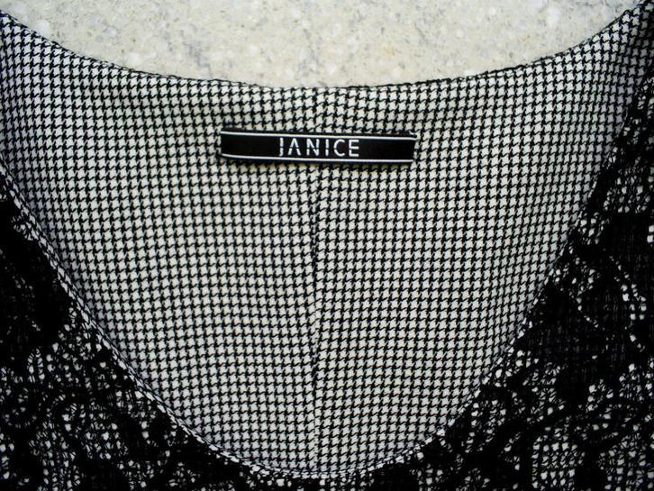 NIEUW __ JANICE designerjurk mt. 36__ waarde 175,00, Kleding | Dames, Jurken, Nieuw, Maat 36 (S), Zwart, Verzenden
