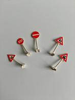 LEGO Verkeersborden – 5 Vintage Wegborden, Ophalen of Verzenden, Gebruikt, Complete set, Lego