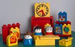 Zeldzame vintage set Duplo School met Schoolbus, Kinderen en Baby's, Speelgoed | Duplo en Lego, Ophalen of Verzenden, Gebruikt