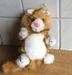 Poezenknuffel kat poes pluche knuffeltje rood cypers, Ophalen of Verzenden, Gebruikt, Poes