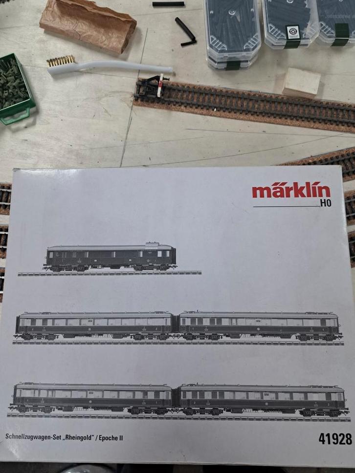 Marklin rheingold 41928, Hobby en Vrije tijd, Modeltreinen | H0, Gebruikt, Wagon, Wisselstroom, Märklin, Ophalen of Verzenden